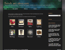 Tablet Screenshot of frenchart-deco.com